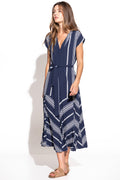 VESTIDO RISCAS FINAS EVASÉ