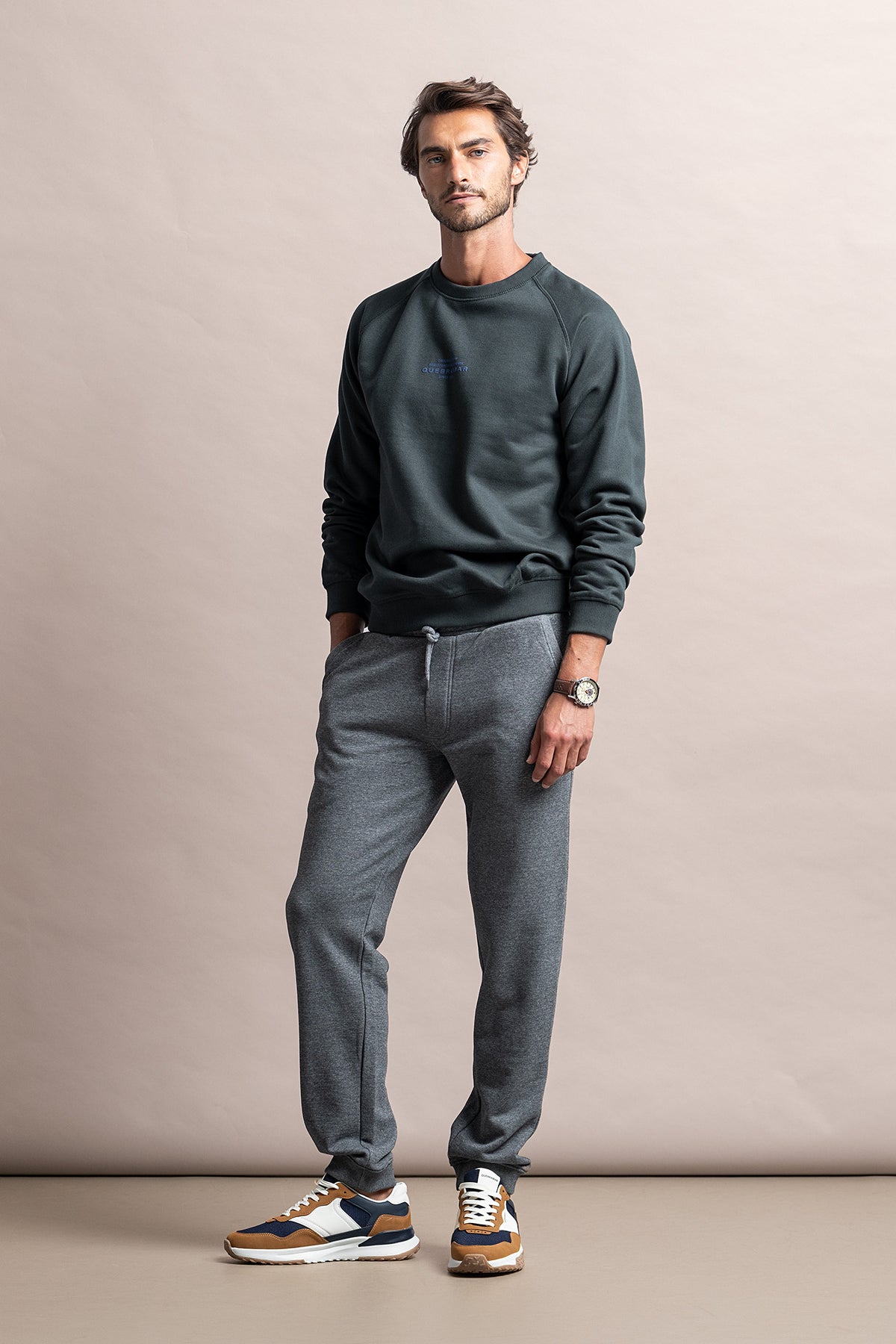 SWEATSHIRT BÁSICA DECOTE REDONDO