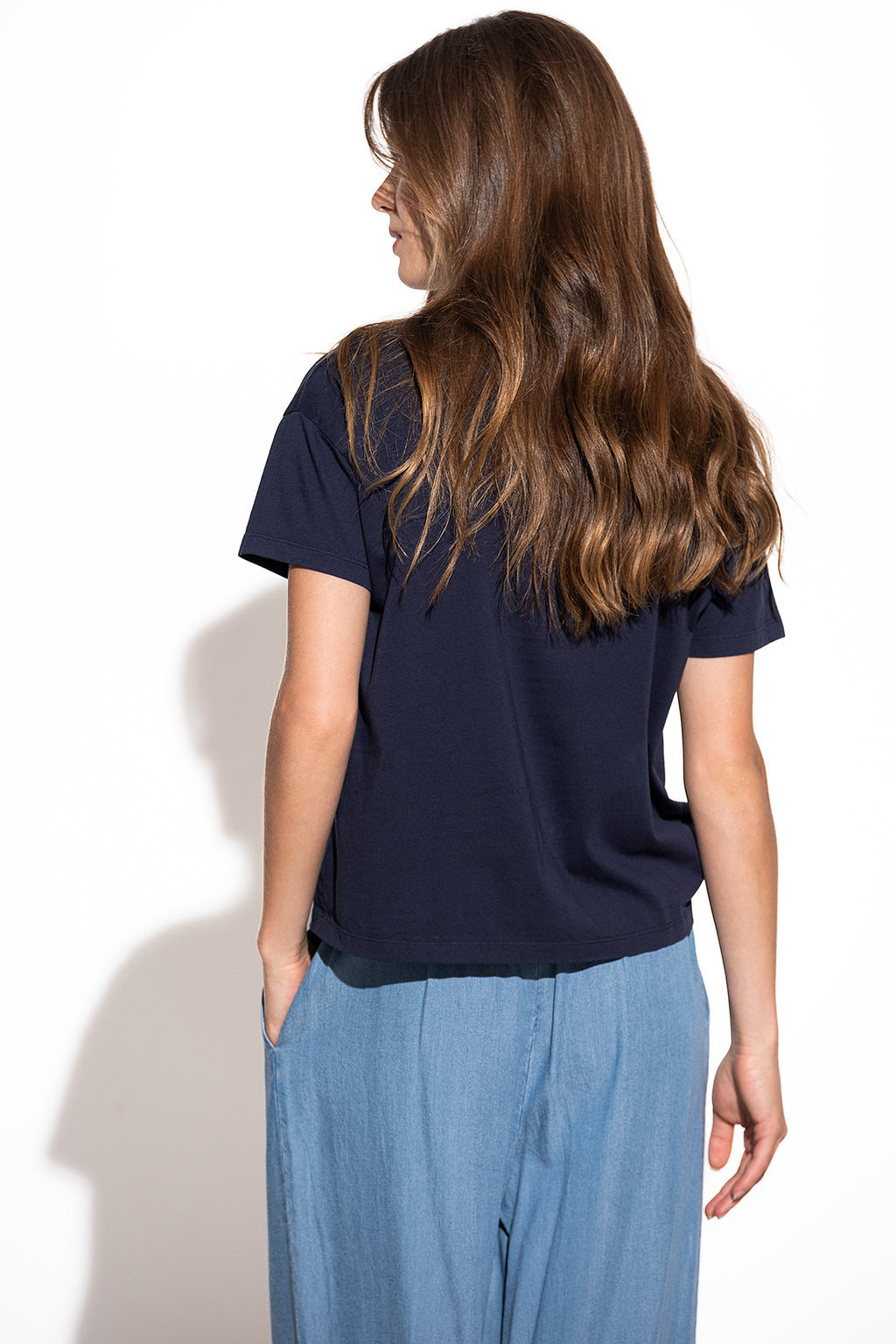T-SHIRT LARGA COM PRINT QUEBRAMAR