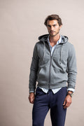 CASACO SWEAT COM CAPUZ