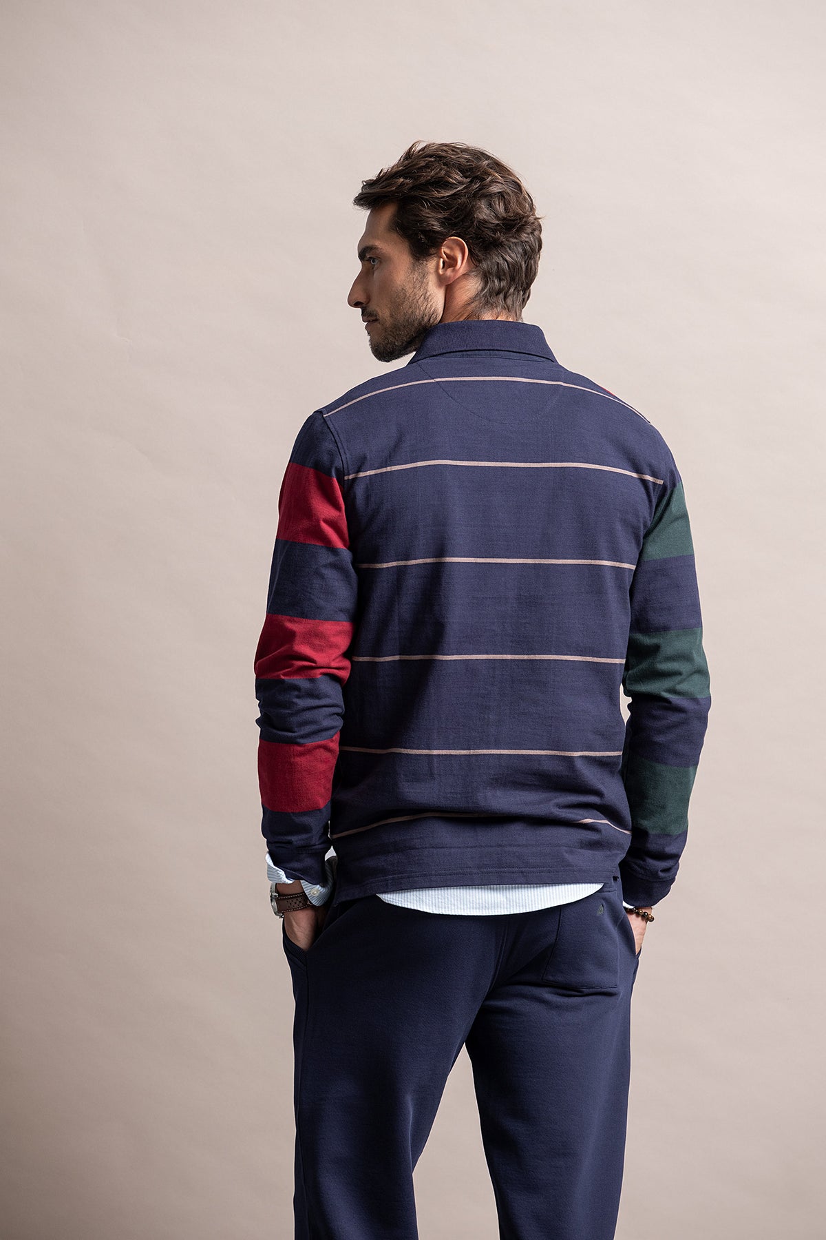 POLO JERSEY MULTIRISCAS