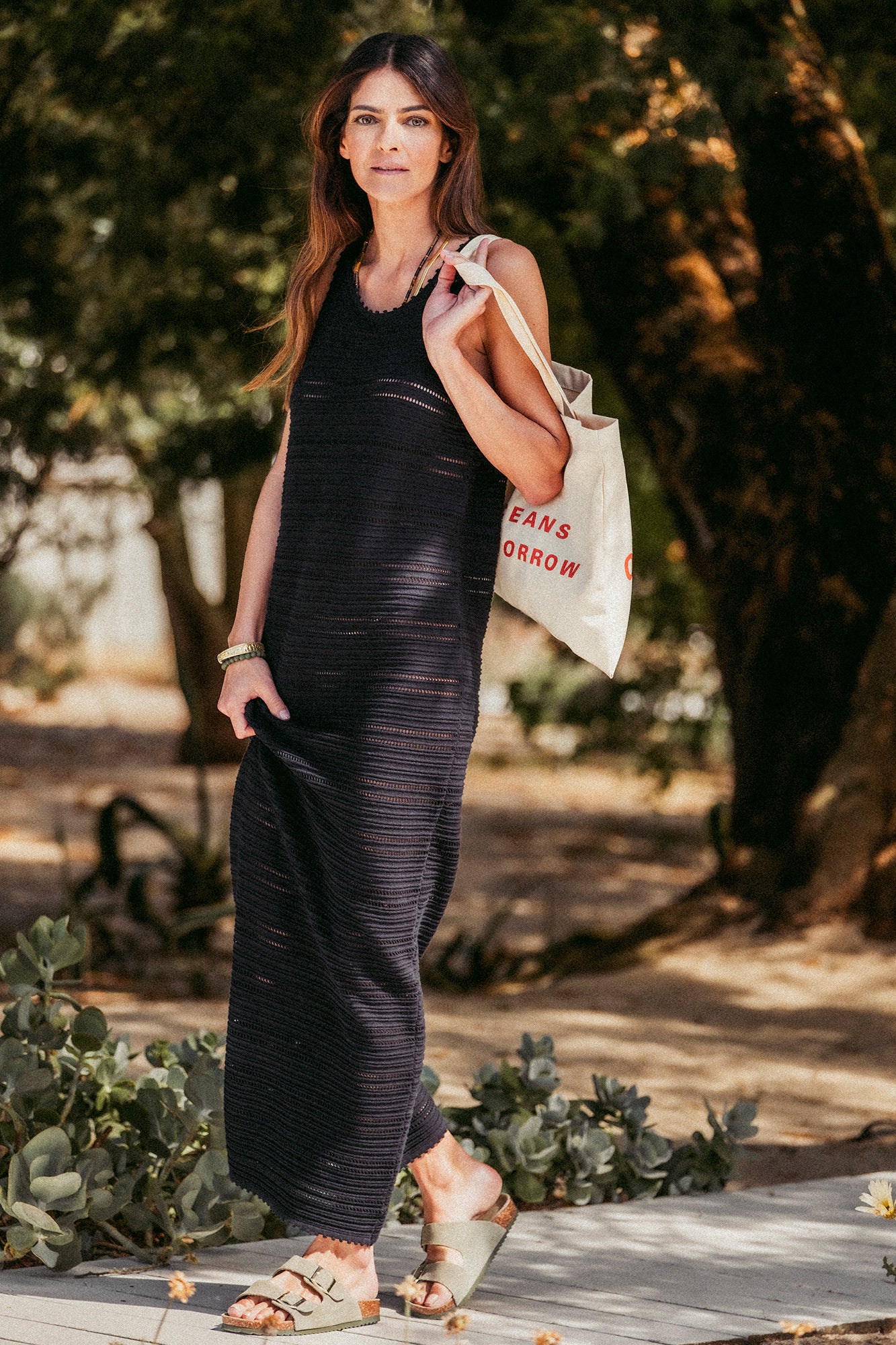 VESTIDO COMPRIDO EM MALHA