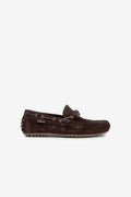 MOCASSINS EM PELE COM ATACADORES