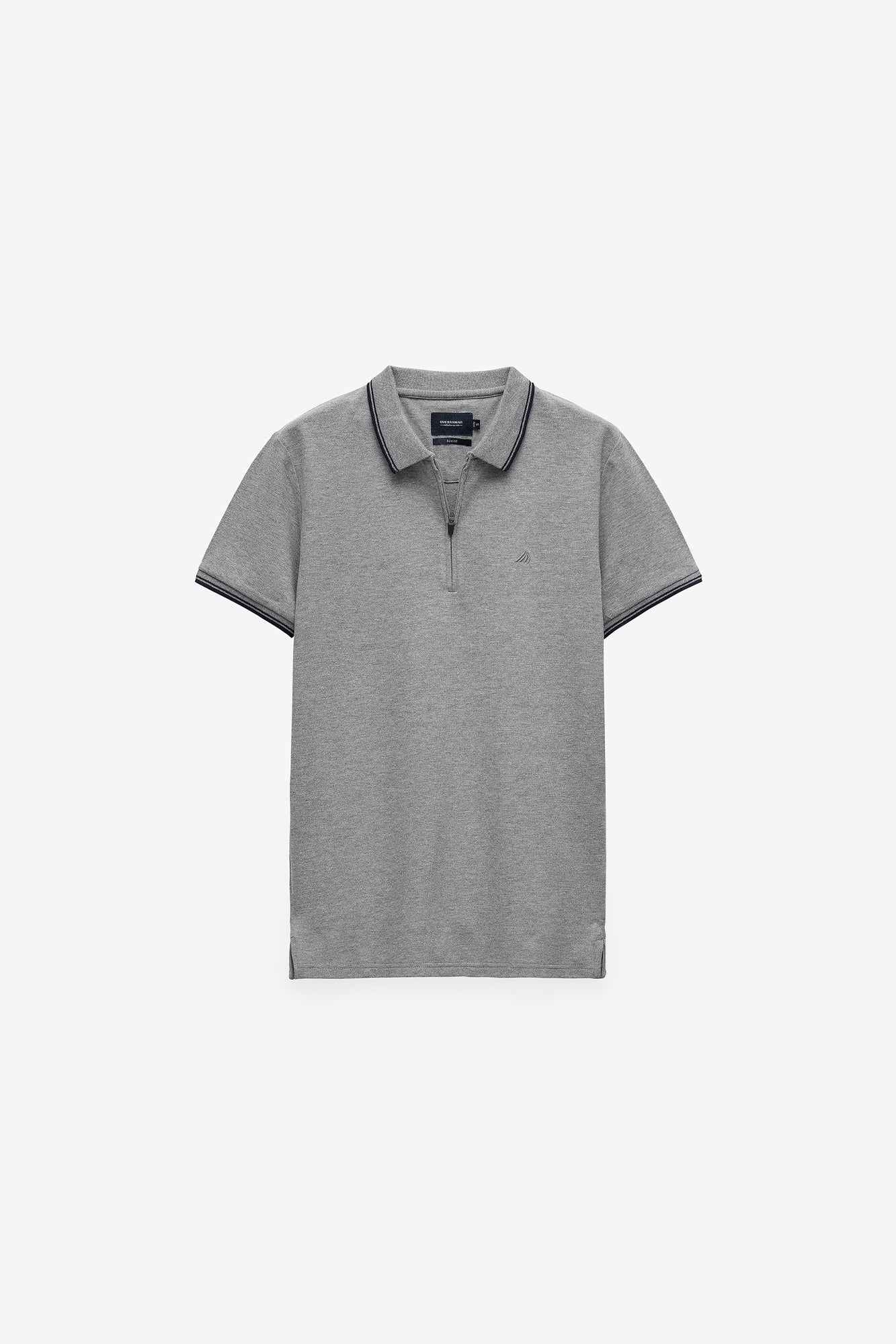 POLO EM MICRO PIQUET COM FECHO