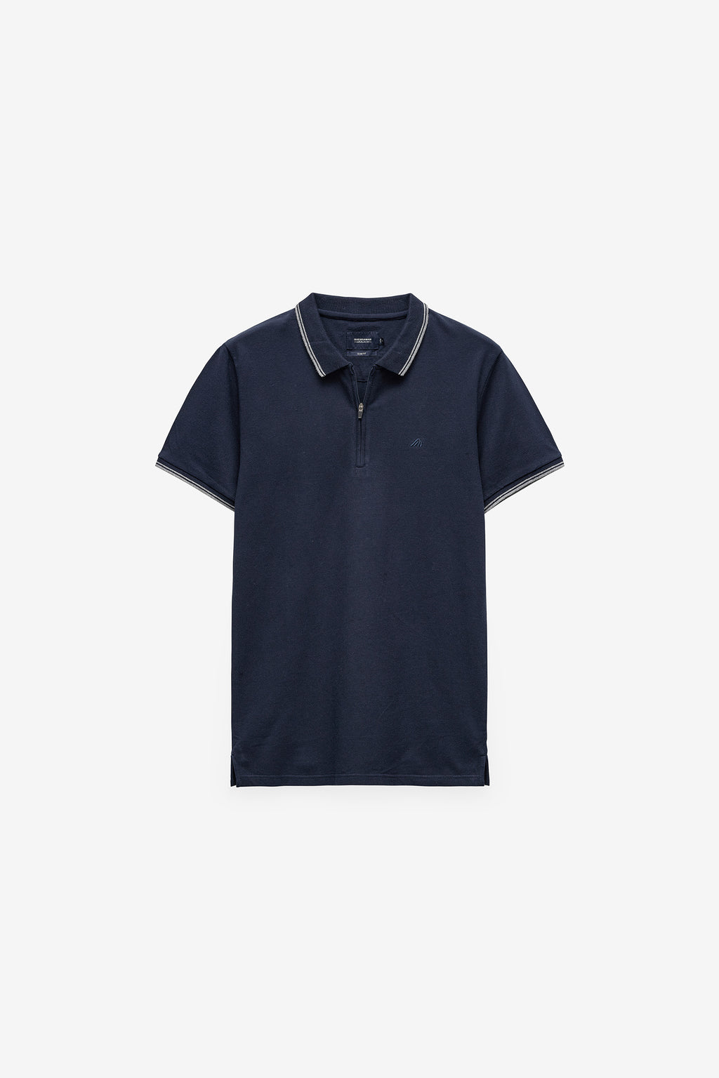 POLO EM MICRO PIQUET COM FECHO