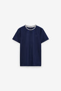 CAMISETA CON ESTAMPADO QMR EN RELIEVE