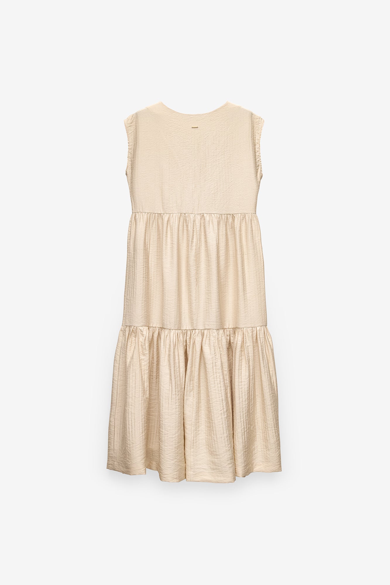 VESTIDO MIDI COM ENCAIXES