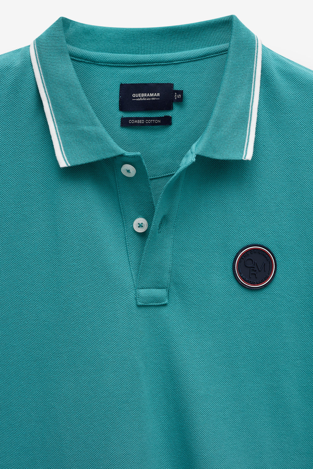 POLO  PIQUET COM BADGE