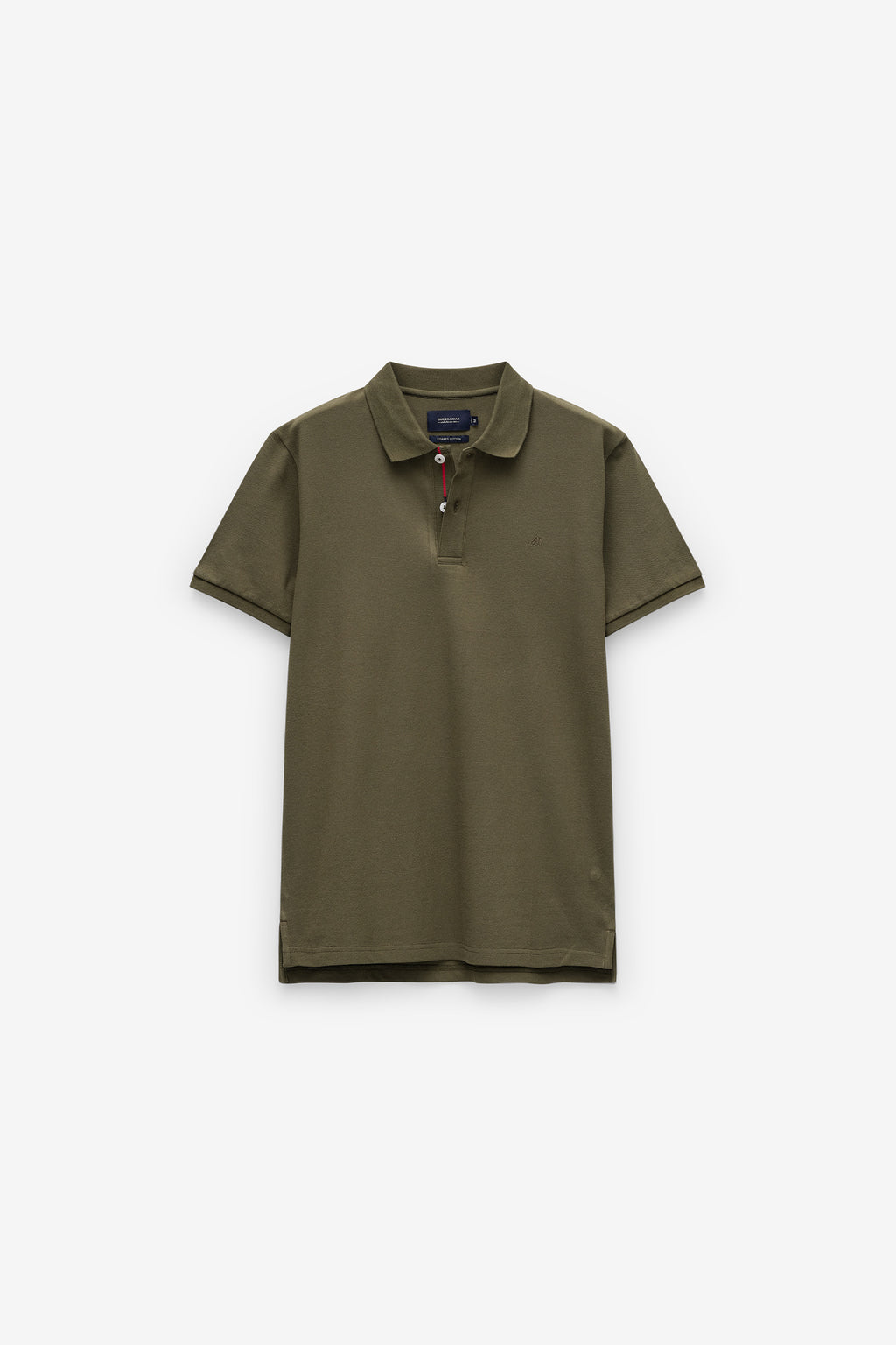 POLO PIQUÉ CON DETALLE EN LA TAPETA