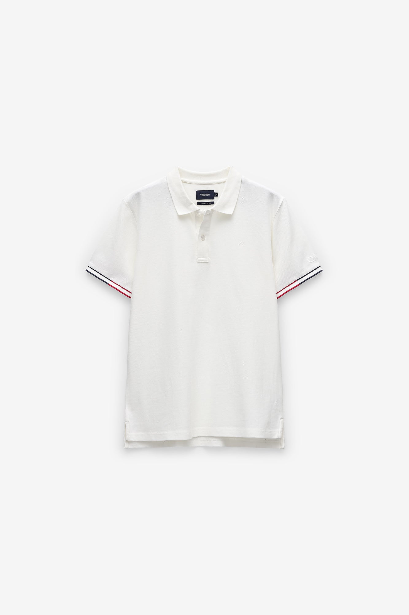 POLO  PIQUET COM PIPING 2 CORES
