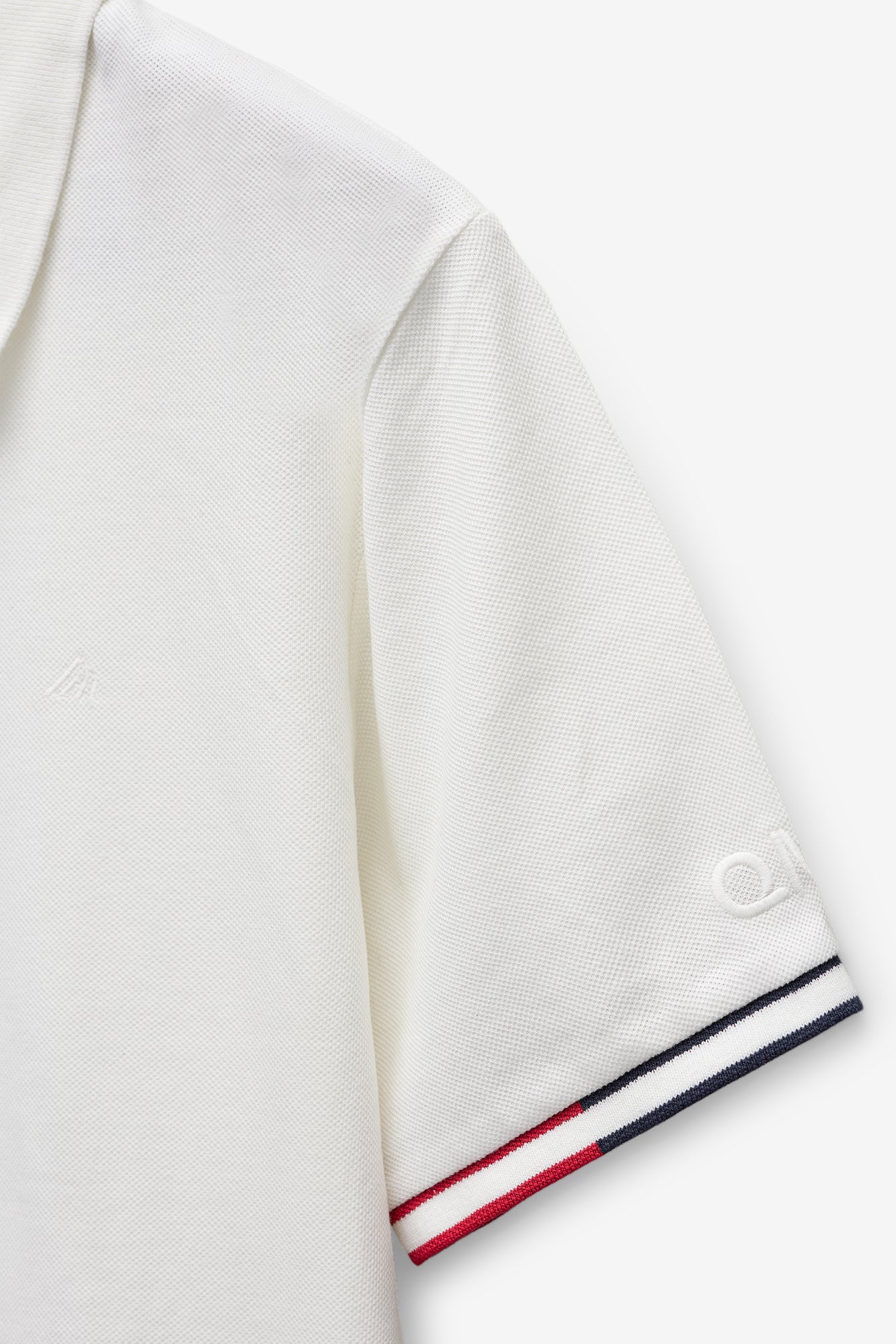 POLO PIQUÉ CON VIVO BICOLOR