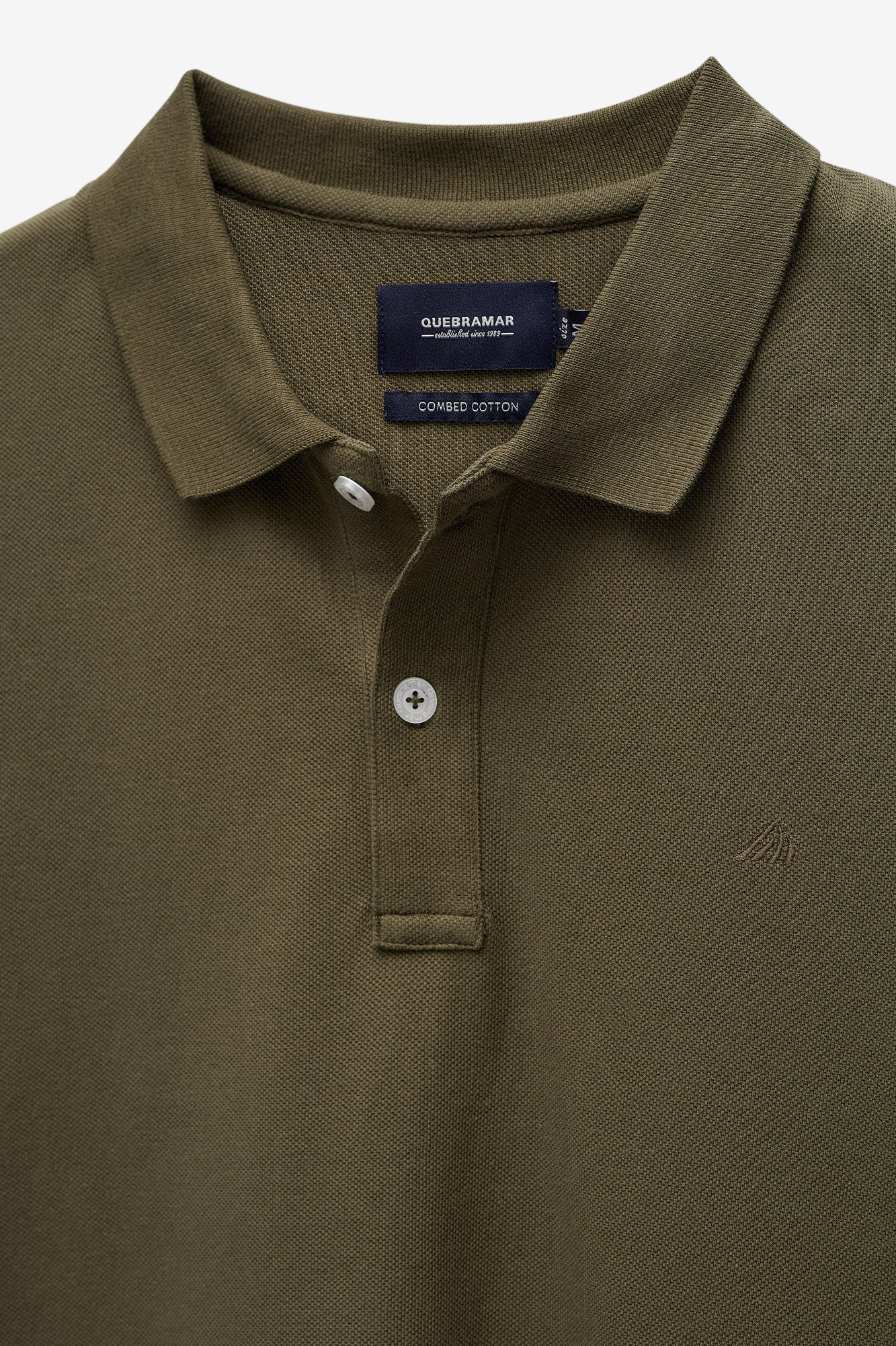 POLO PIQUÉ CON VIVO DE DOS COLORES