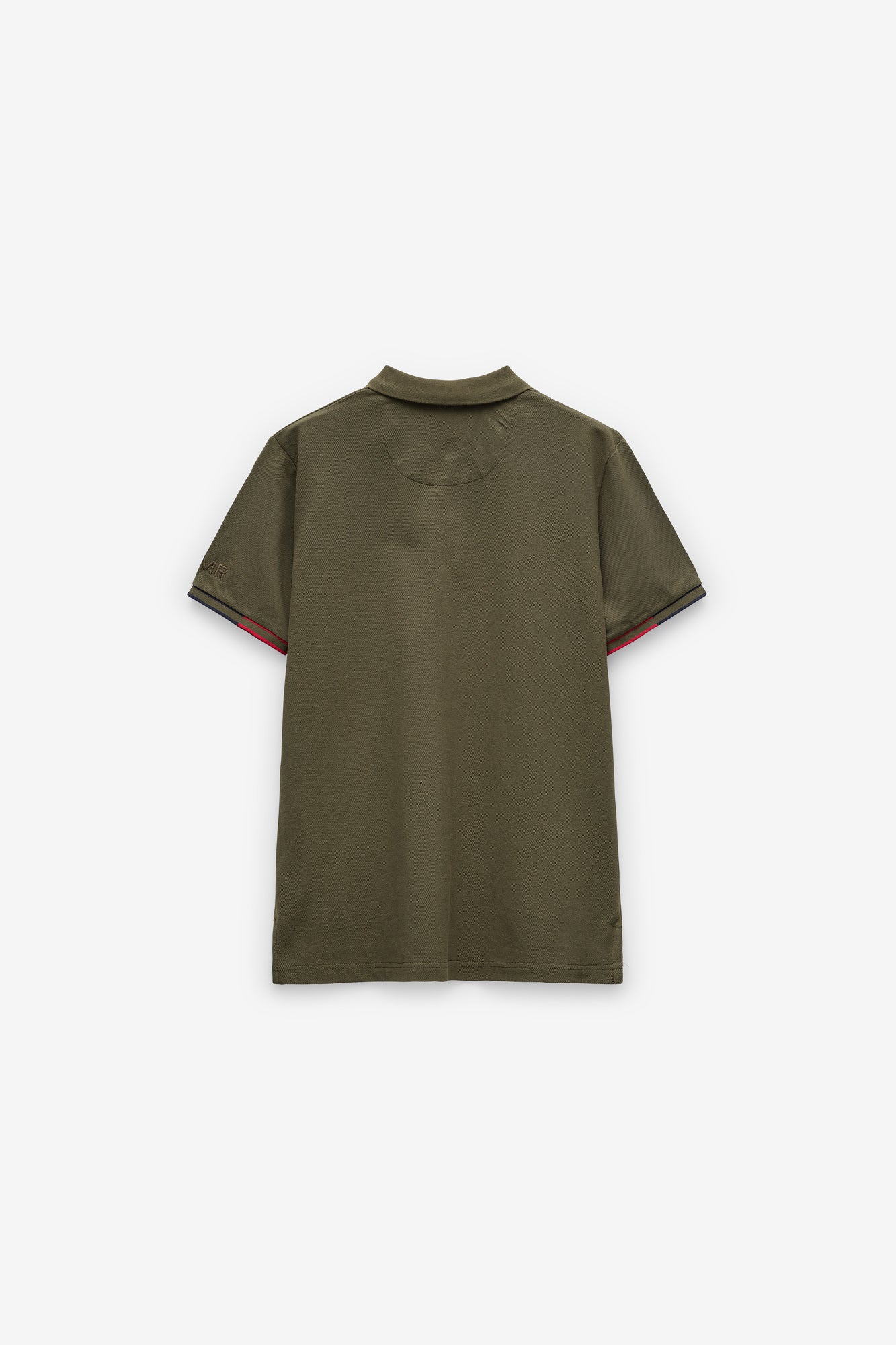 POLO PIQUÉ CON VIVO DE DOS COLORES
