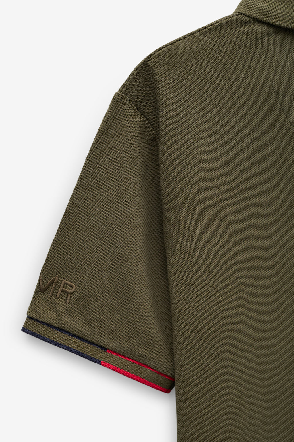 POLO PIQUÉ CON VIVO DE DOS COLORES