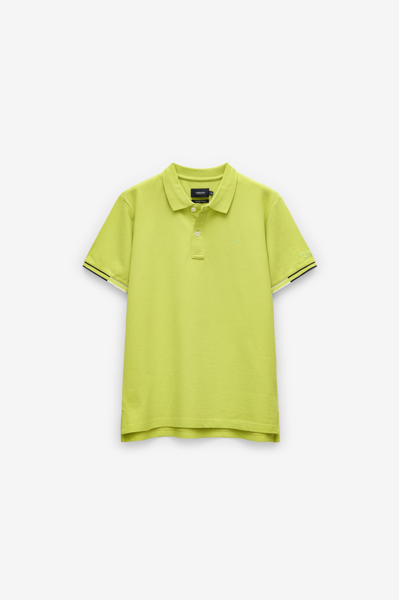 POLO  PIQUET COM PIPING 2 CORES