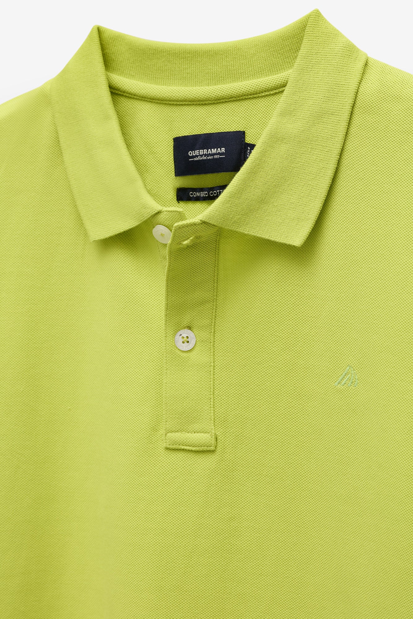 POLO  PIQUET COM PIPING 2 CORES