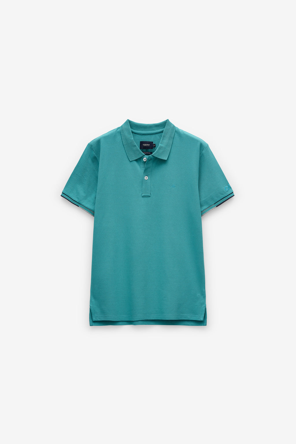 POLO  PIQUET COM PIPING 2 CORES