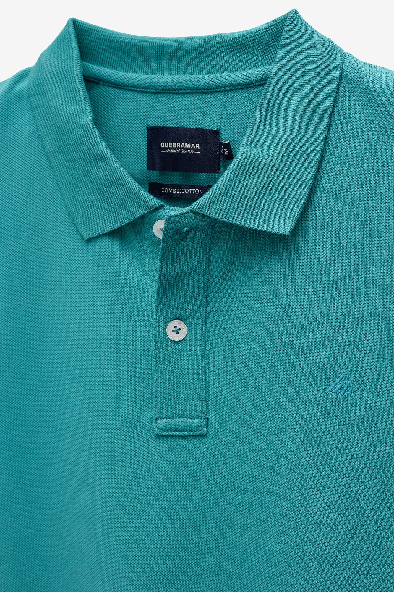 POLO  PIQUET COM PIPING 2 CORES