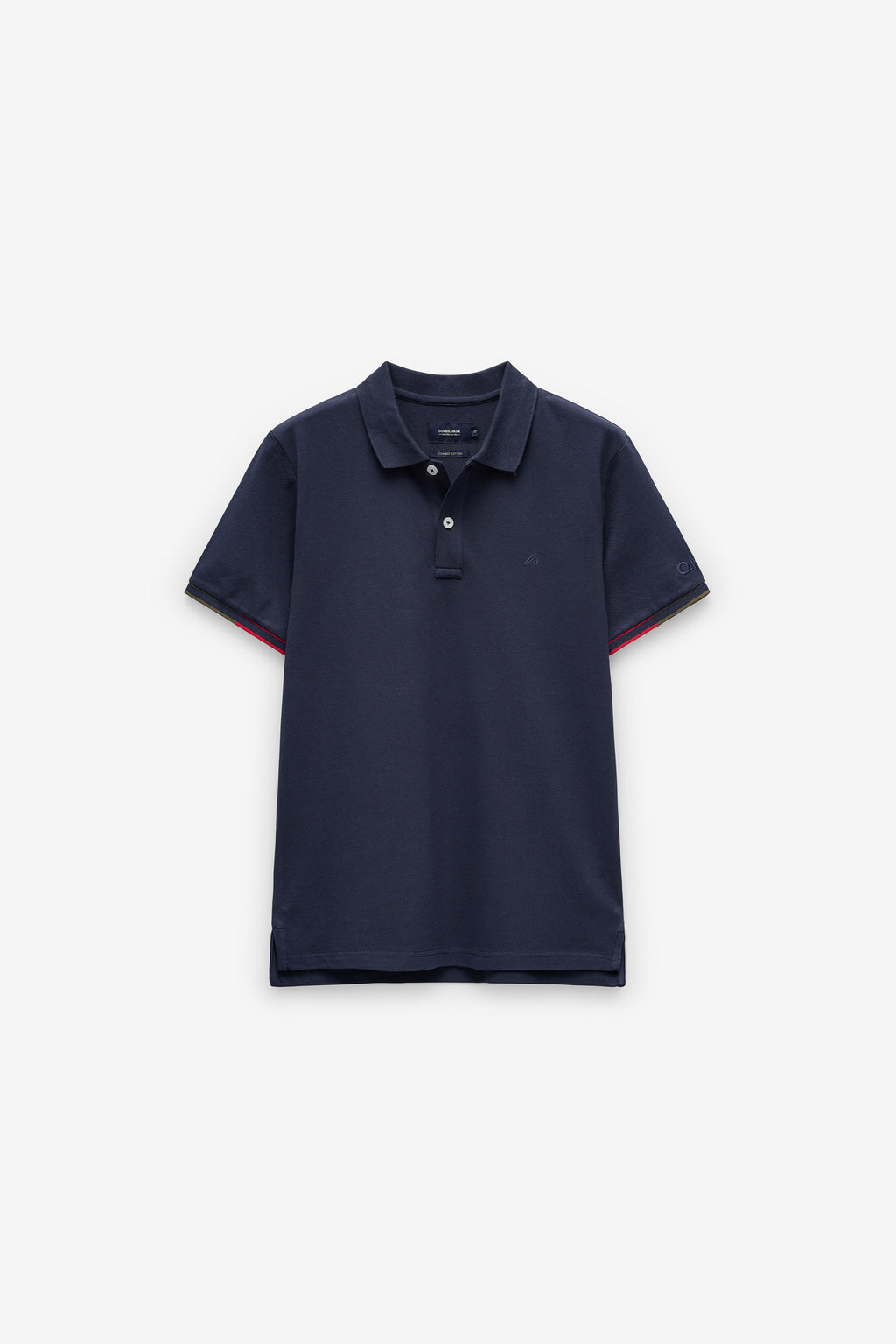 POLO PIQUÉ CON VIVO DE 2 COLORES