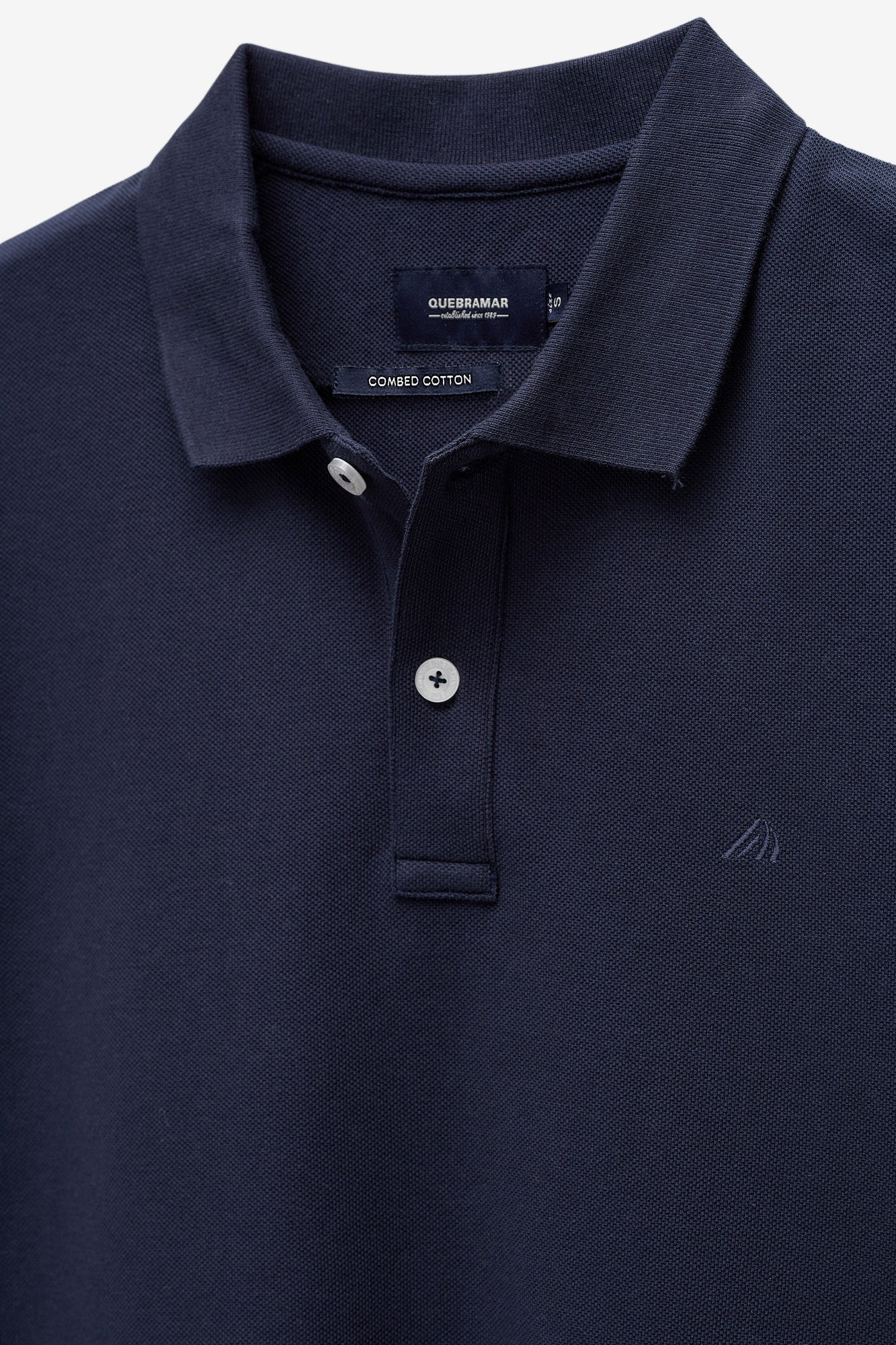 POLO PIQUÉ CON VIVO DE 2 COLORES