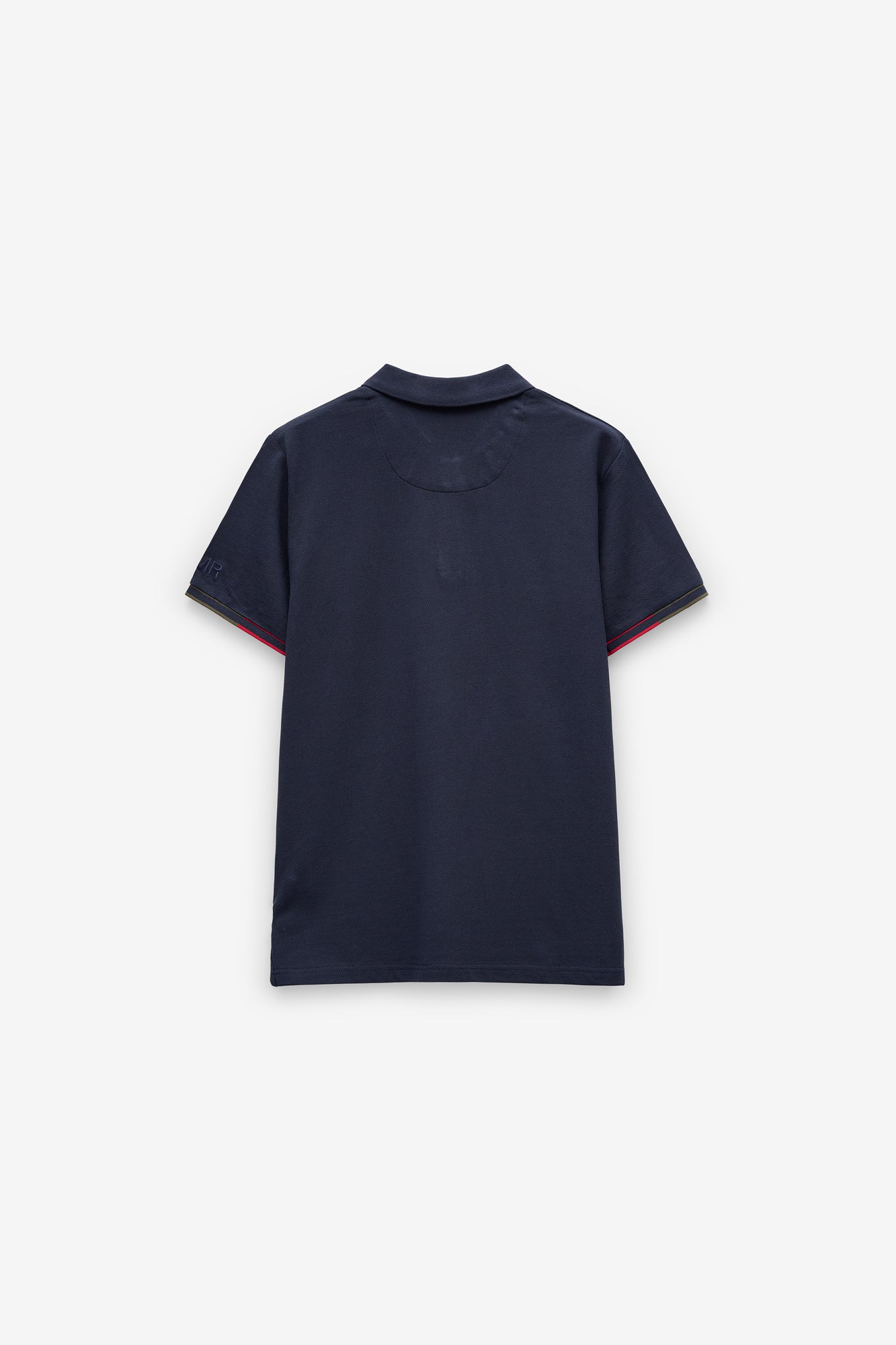 POLO PIQUÉ CON VIVO DE 2 COLORES