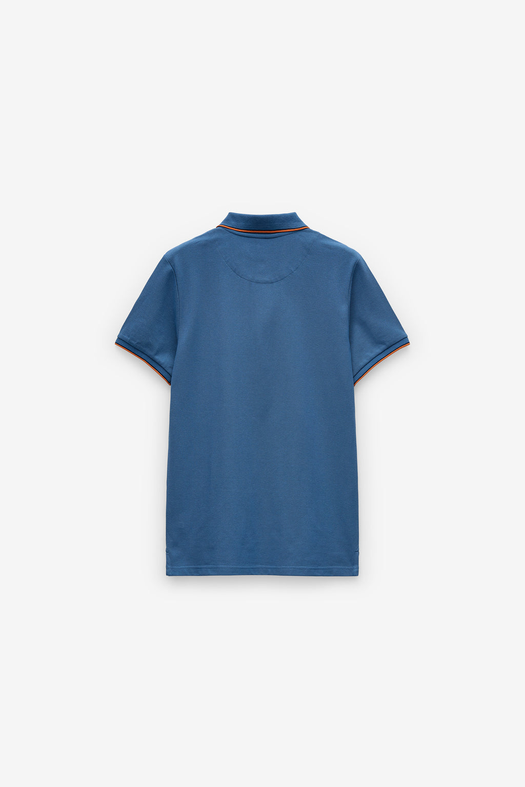 POLO PIQUÉ CON RAYA EN EL CUELLO