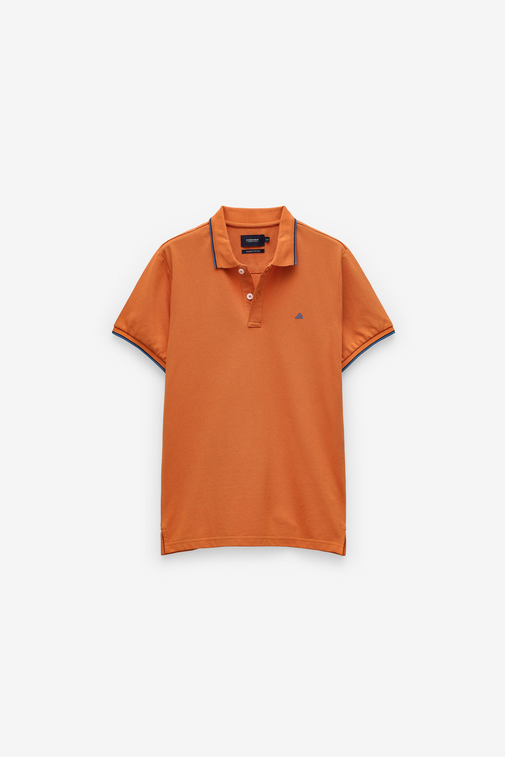 POLO PIQUÉ CON RAYAS EN EL CUELLO