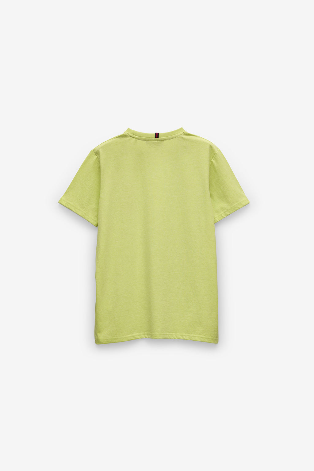 CAMISETA MELANGE CON BORDADO DE ANCLA