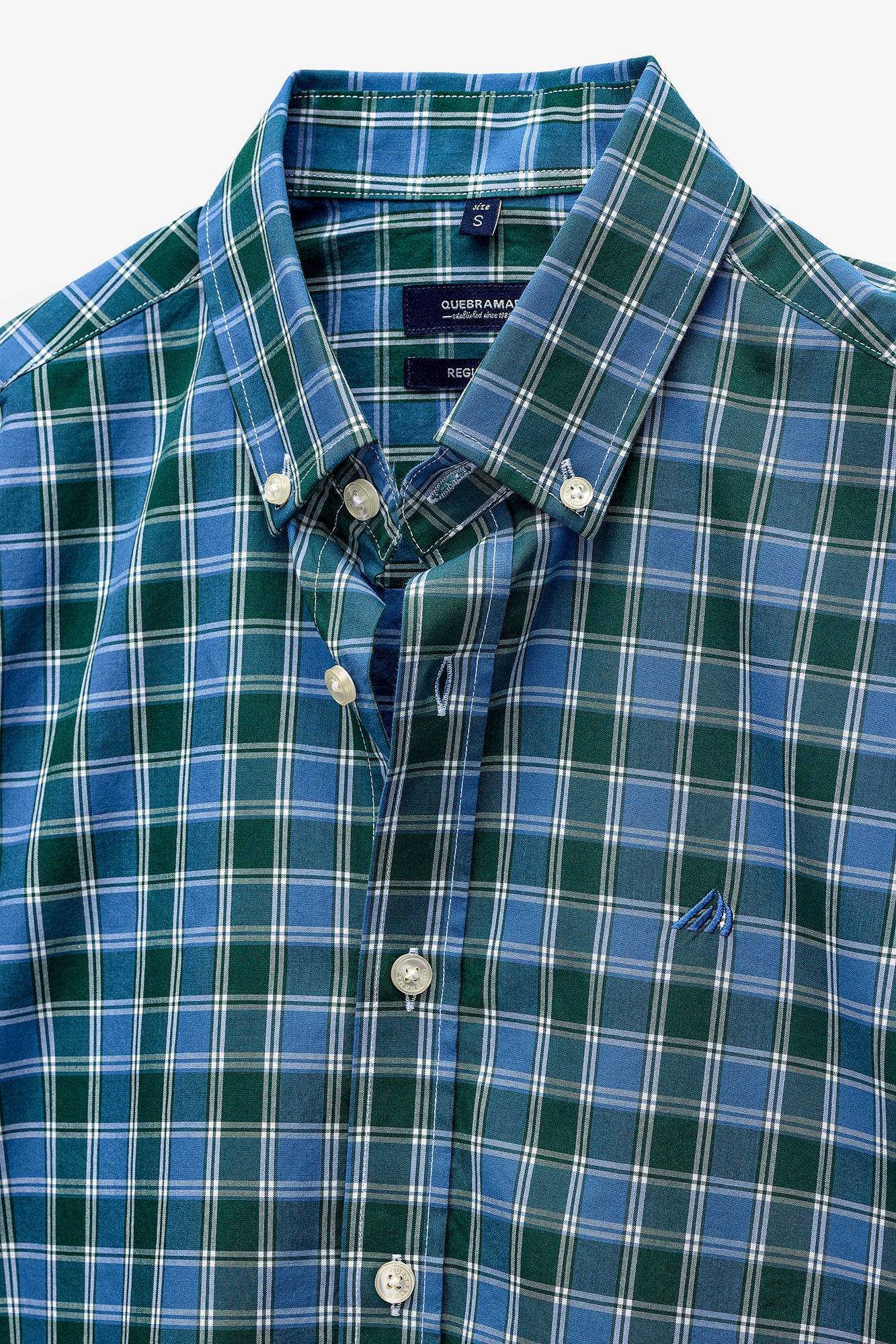 CAMISA AOS QUADRADOS REGULAR FIT