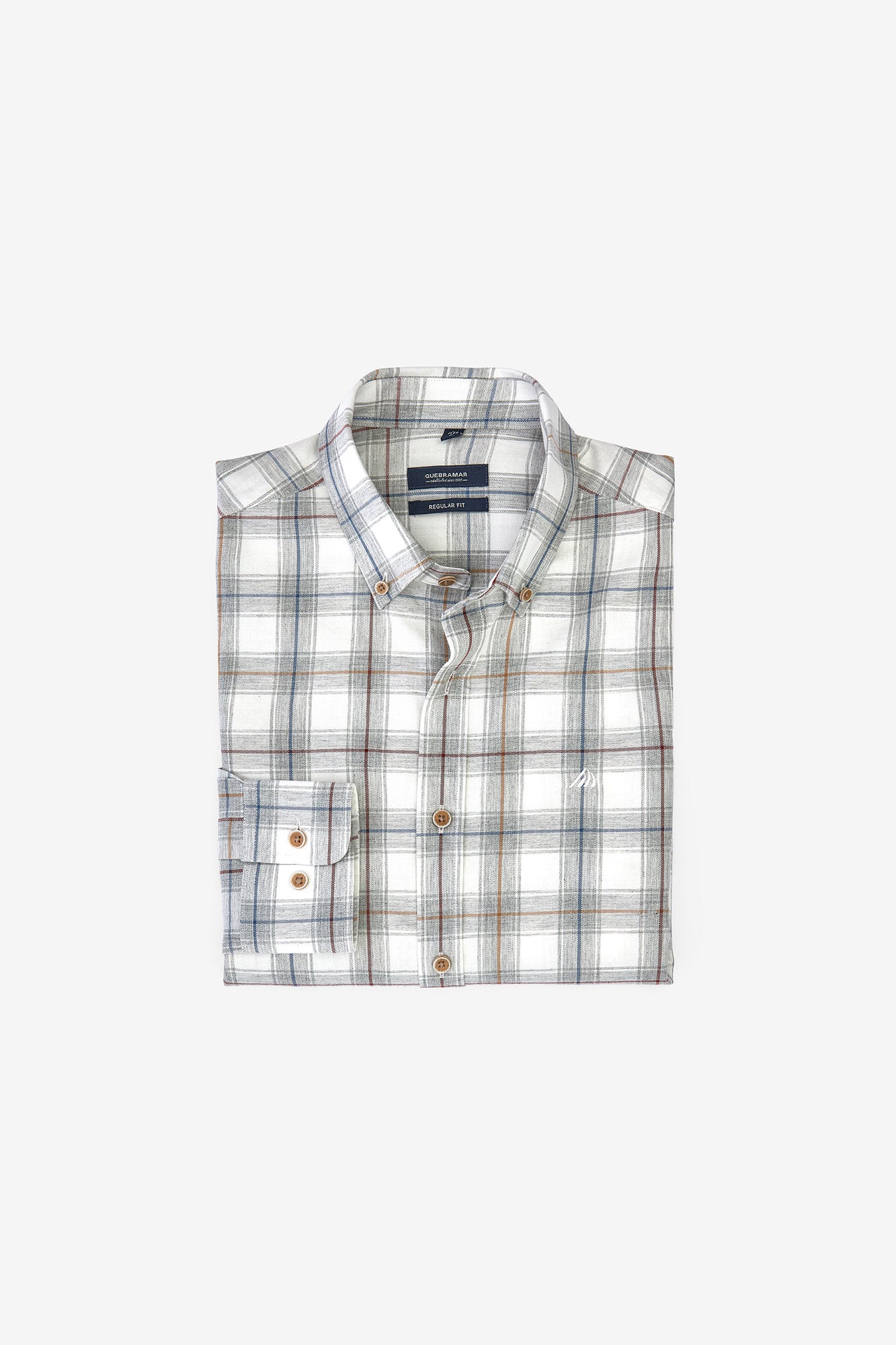 CAMISA  AOS QUADRADOS REGULAR FIT