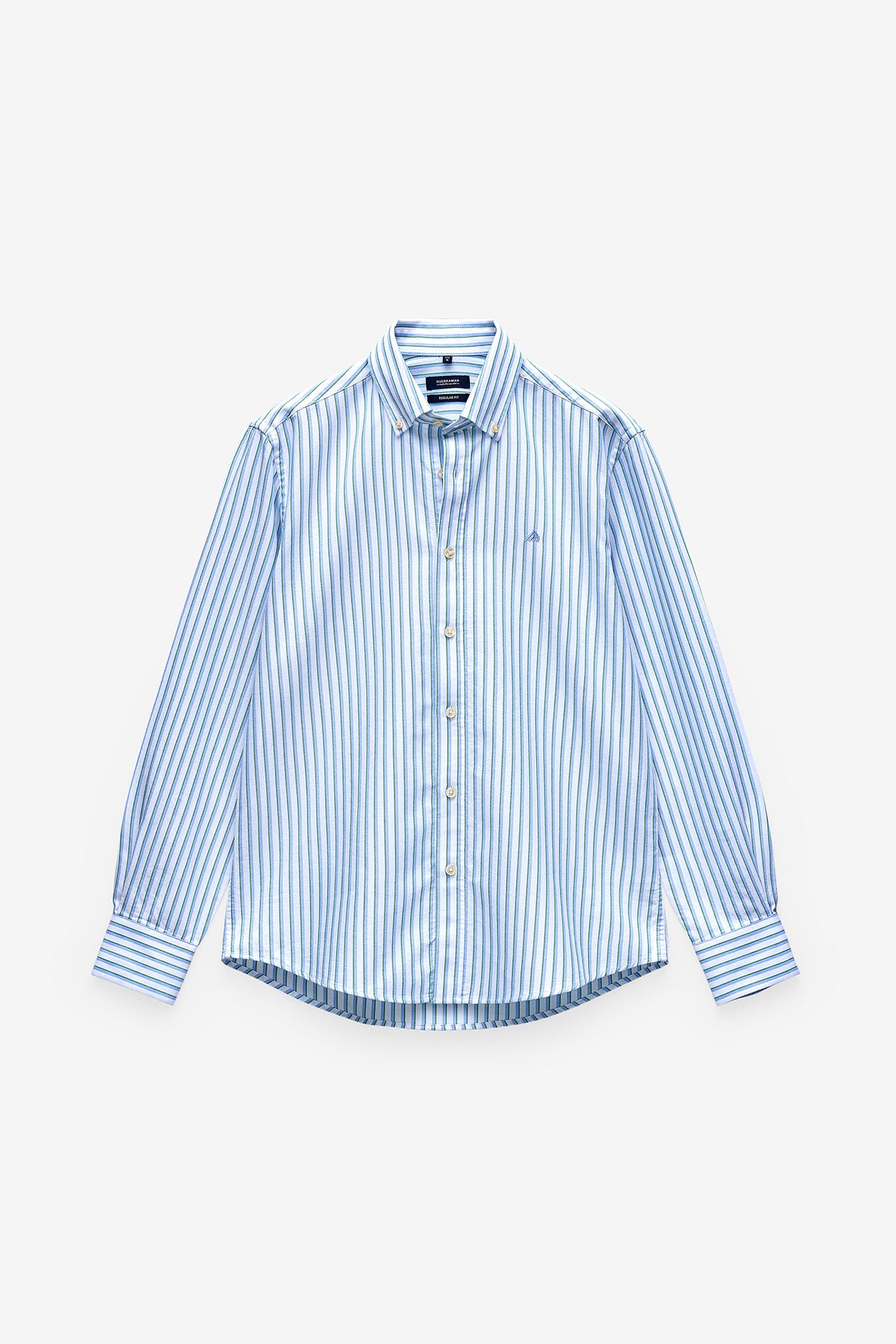 CAMISA OXFORD COM RISCAS