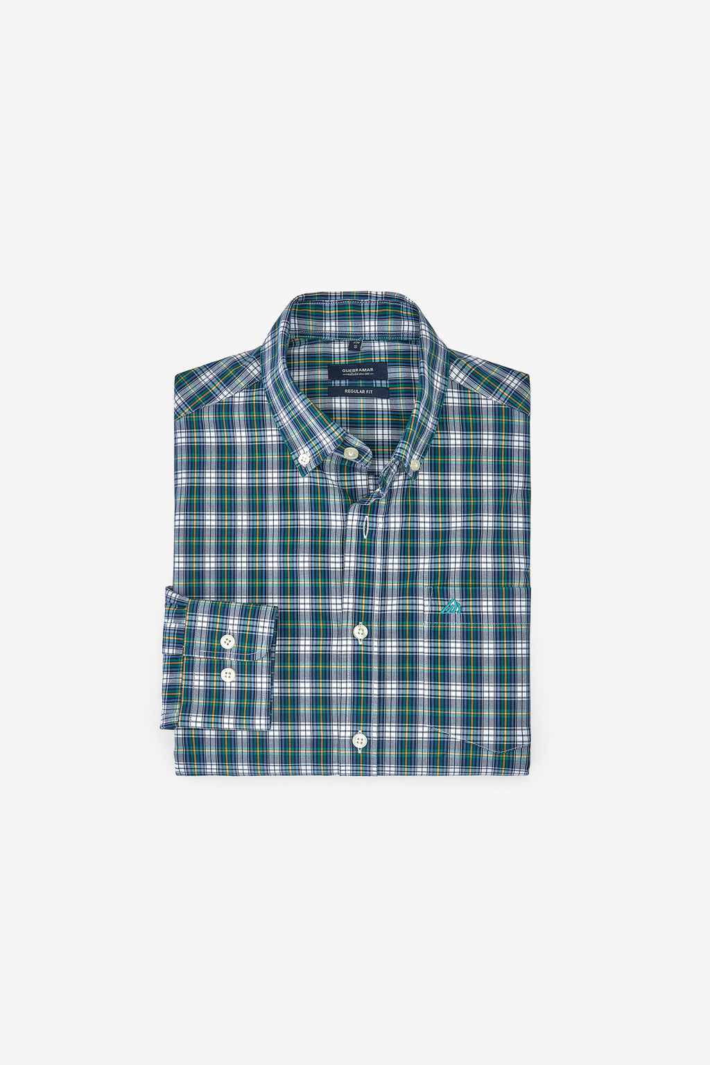 CAMISA REGULAR FIT AOS QUADRADOS