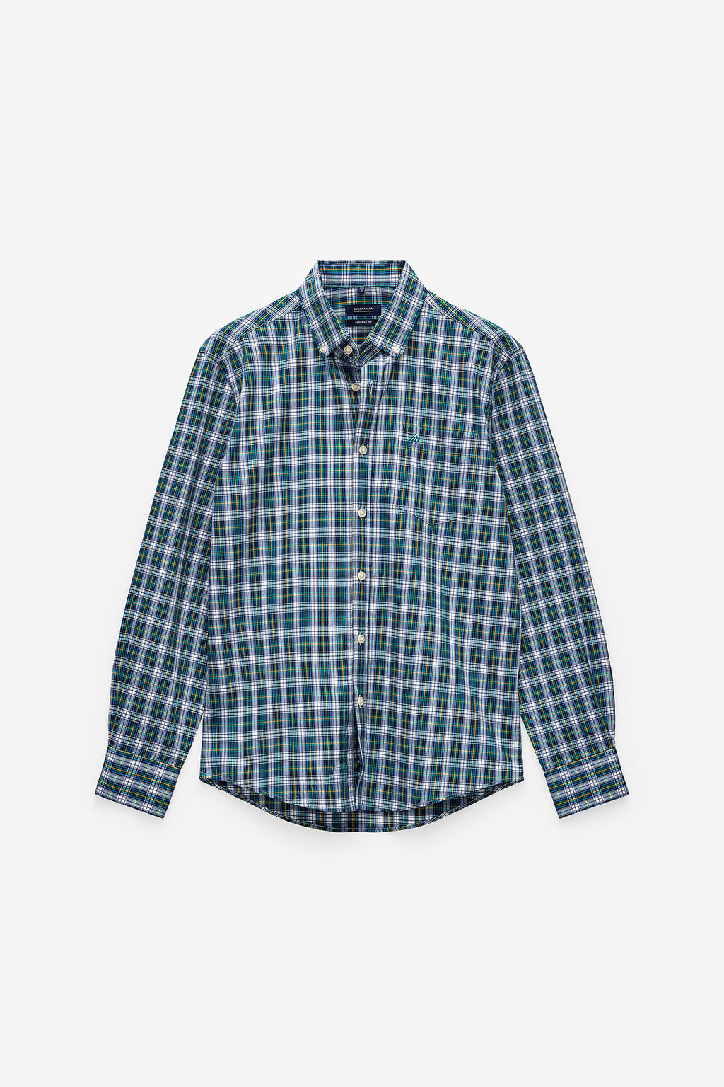 CAMISA REGULAR FIT AOS QUADRADOS