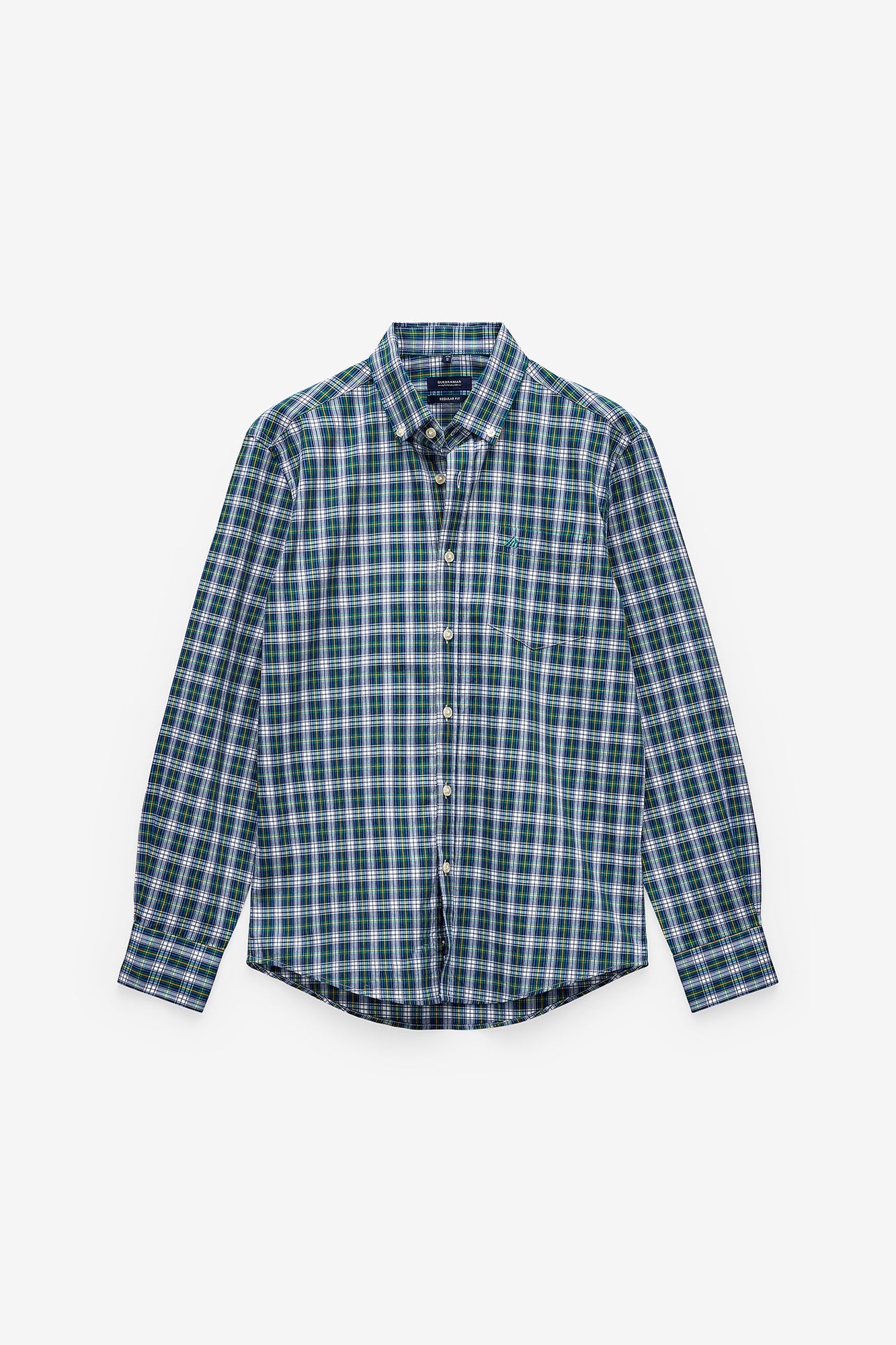 CAMISA REGULAR FIT AOS QUADRADOS