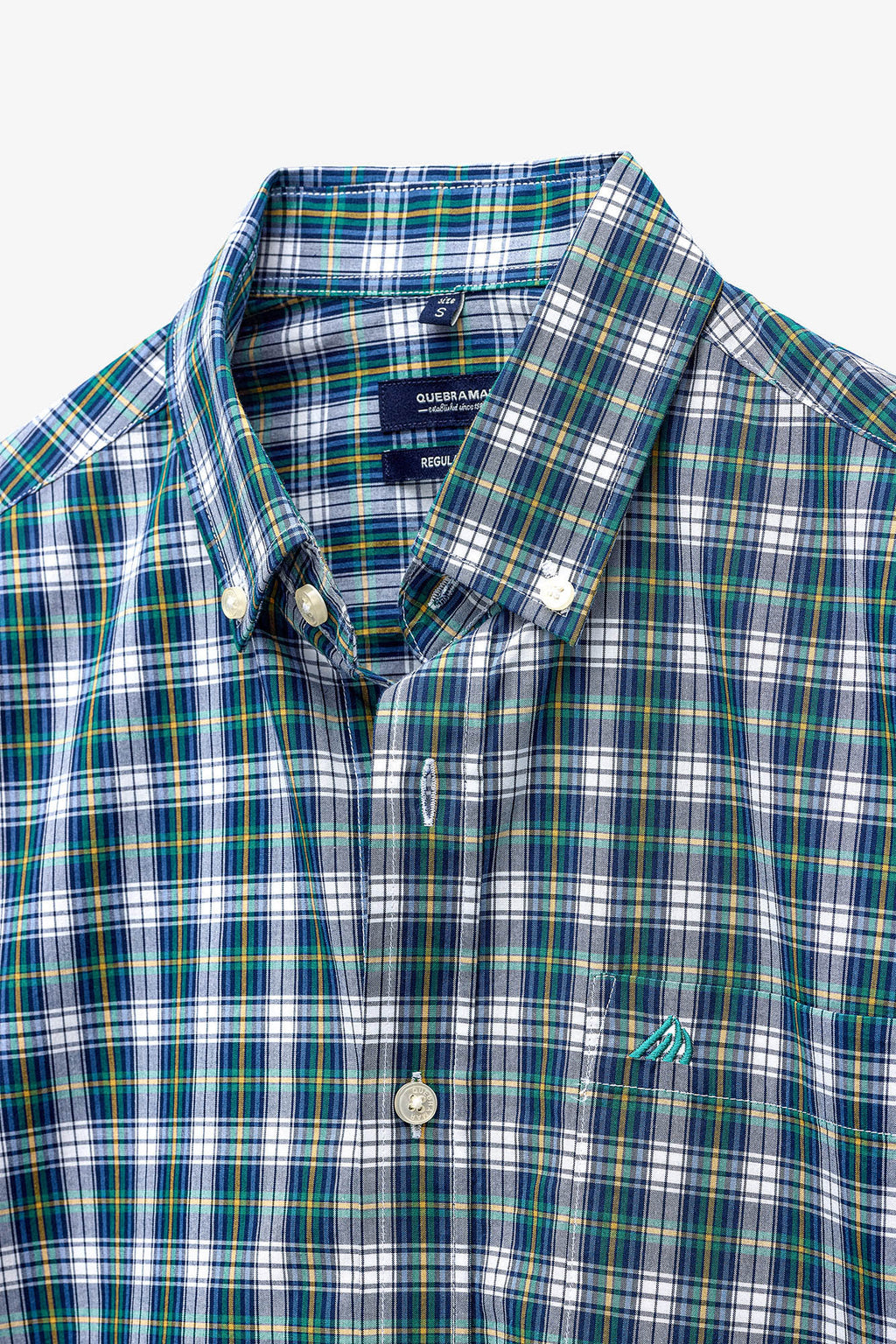 CAMISA REGULAR FIT AOS QUADRADOS