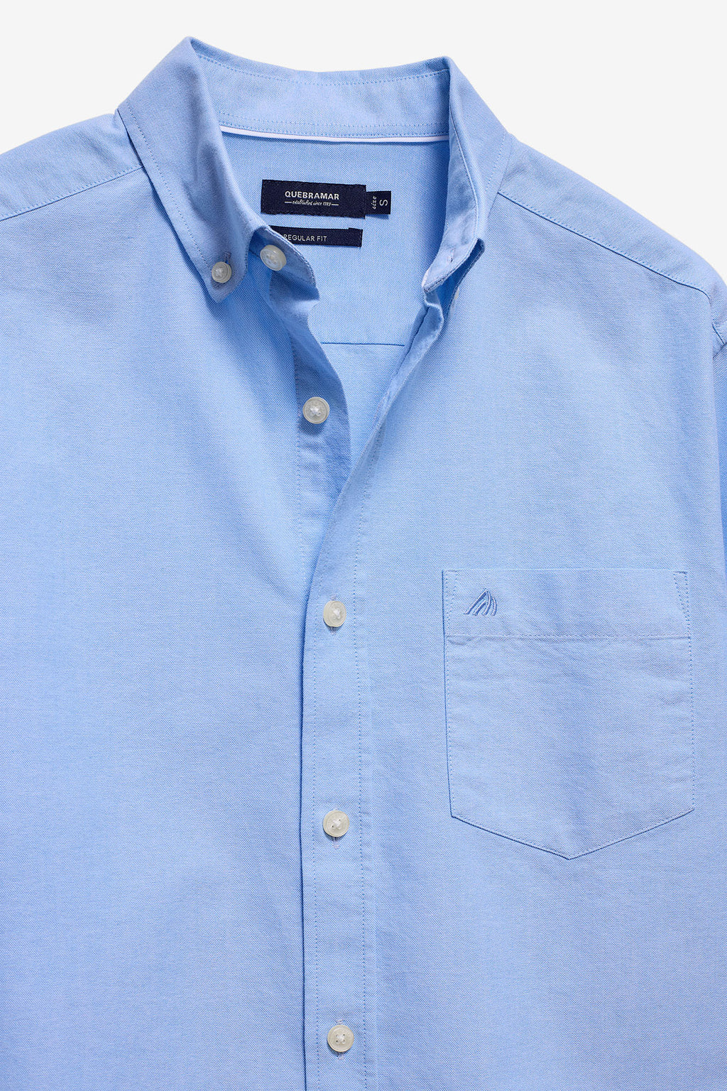 CAMISA BÁSICA OXFORD COM BOLSO