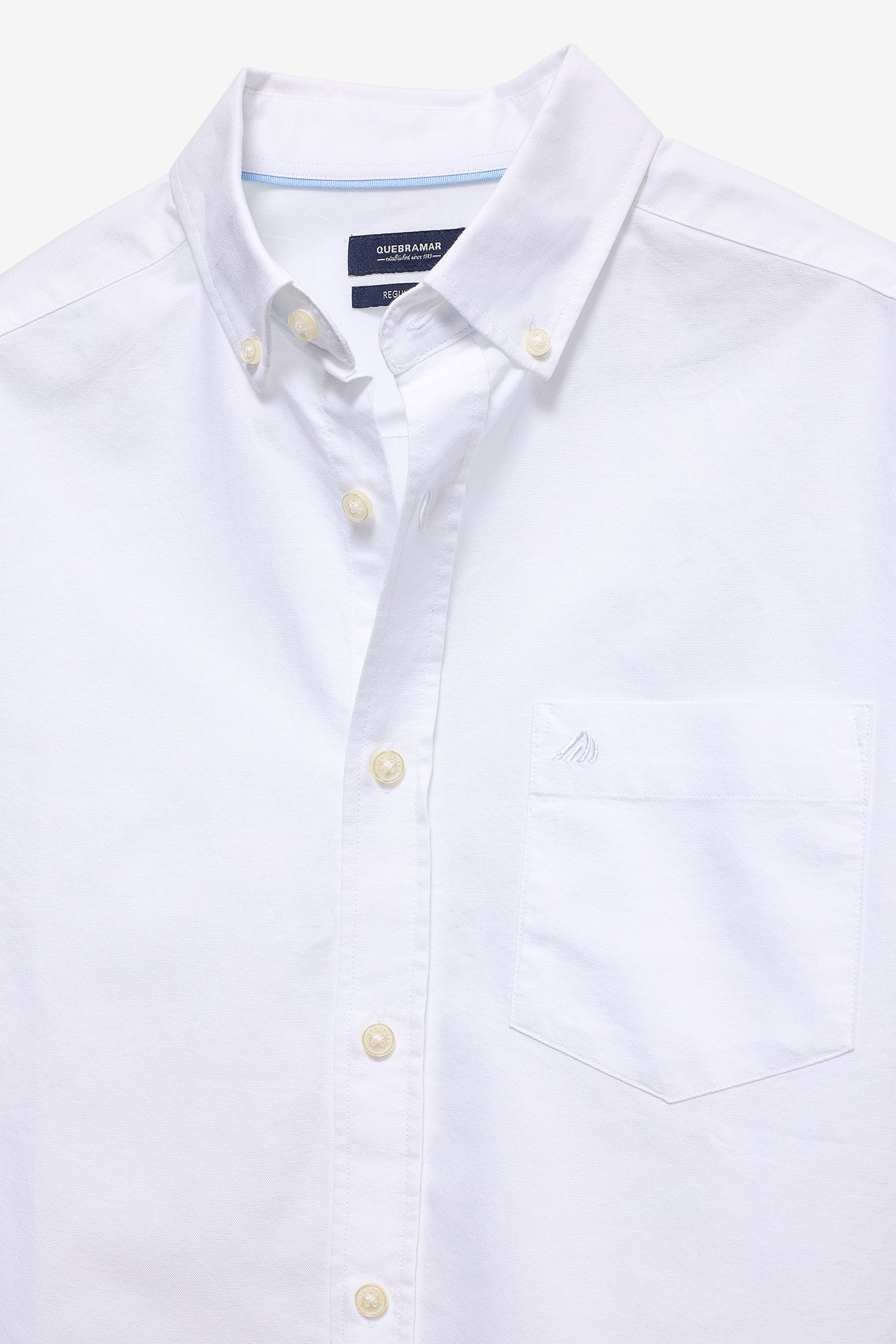 CAMISA BÁSICA OXFORD COM BOLSO