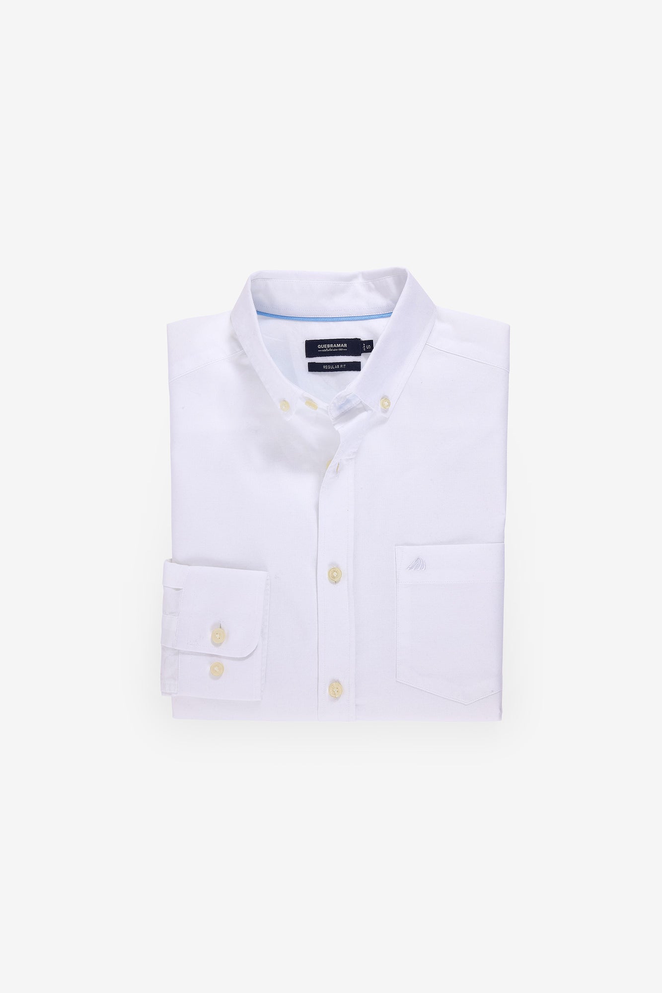 CAMISA BÁSICA OXFORD COM BOLSO