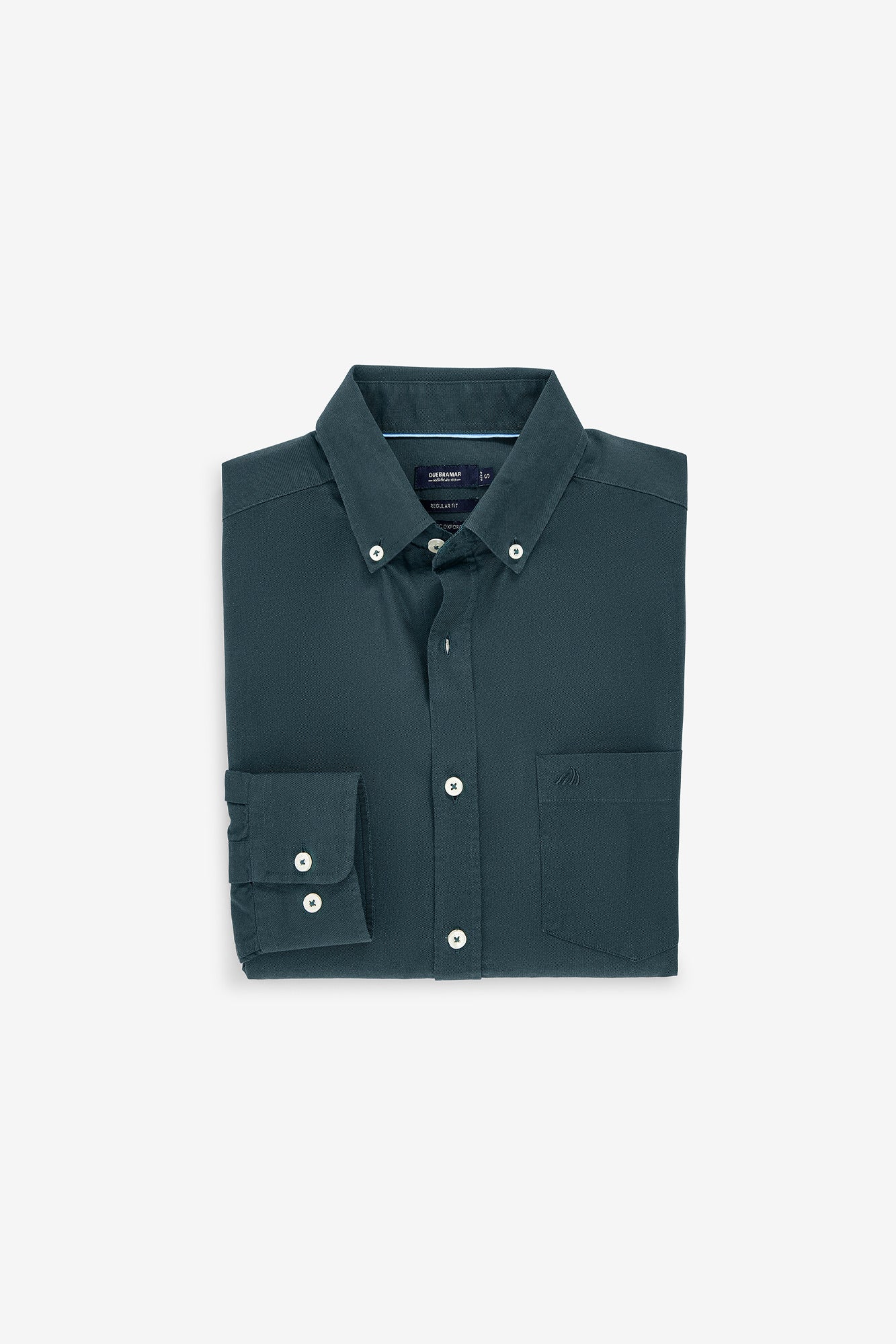 CAMISA BÁSICA OXFORD COM BOLSO