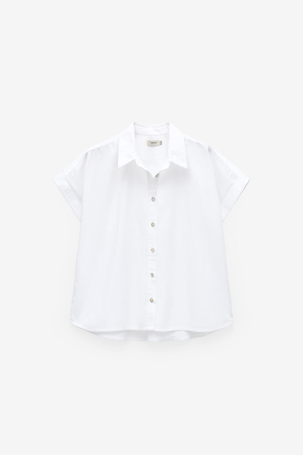CAMISA MANGA CORTA TEXTURA RAYAS