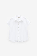 CAMISA MANGA CORTA TEXTURA RAYAS