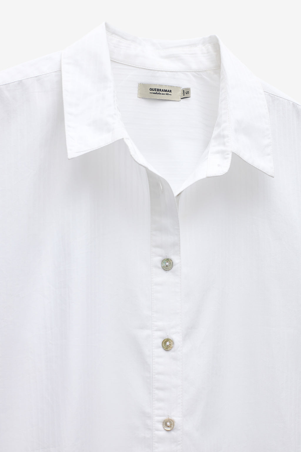 CAMISA MANGA CORTA TEXTURA RAYAS