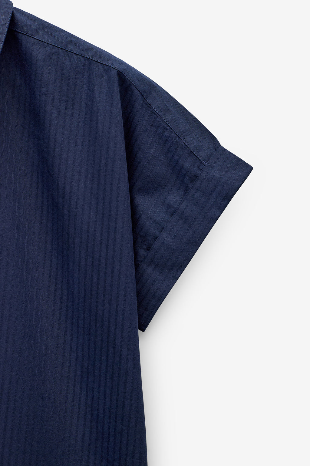 CAMISA MANGA CORTA TEXTURA RAYAS