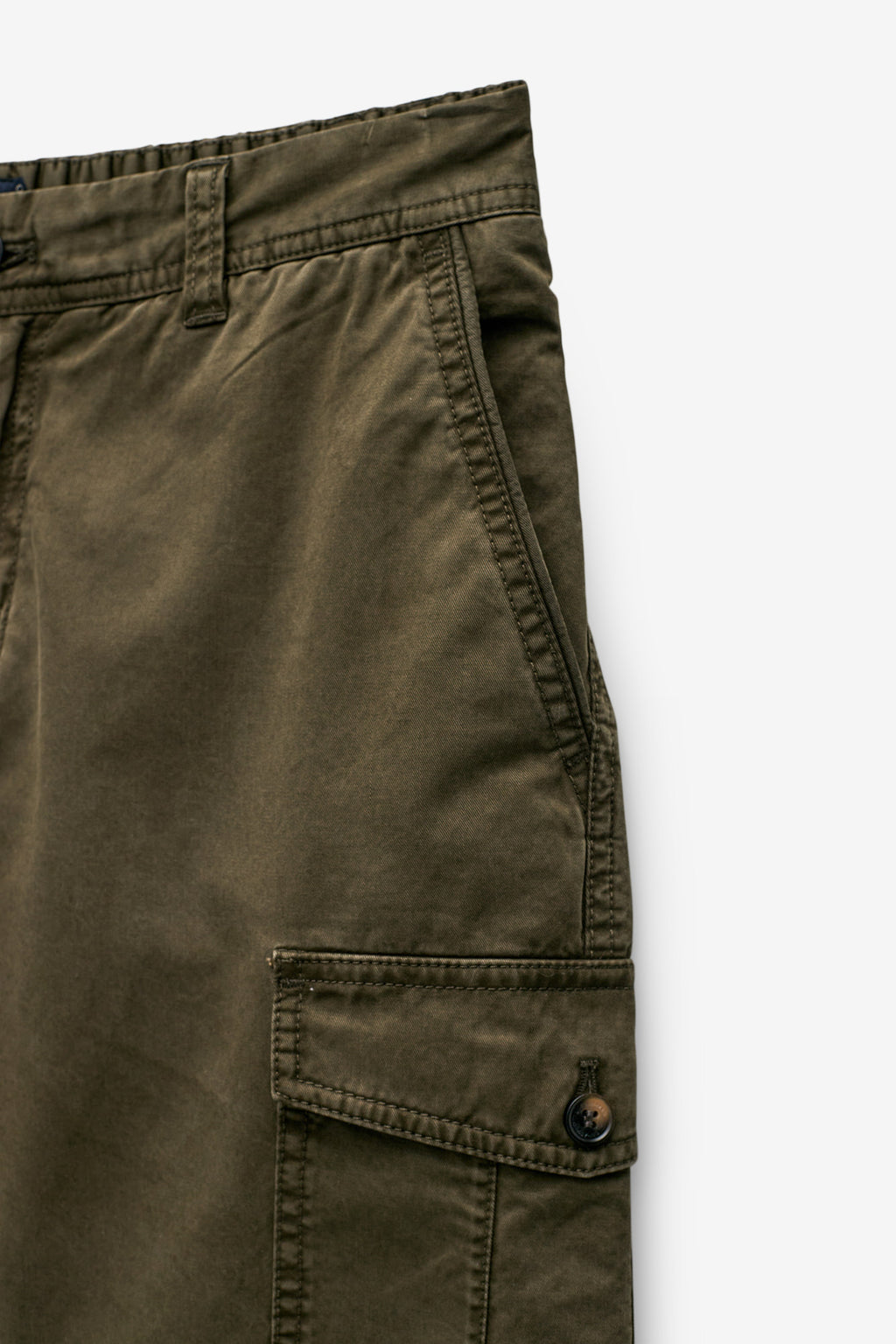 PANTALONES CORTOS CARGO DE SEDA LIGERA