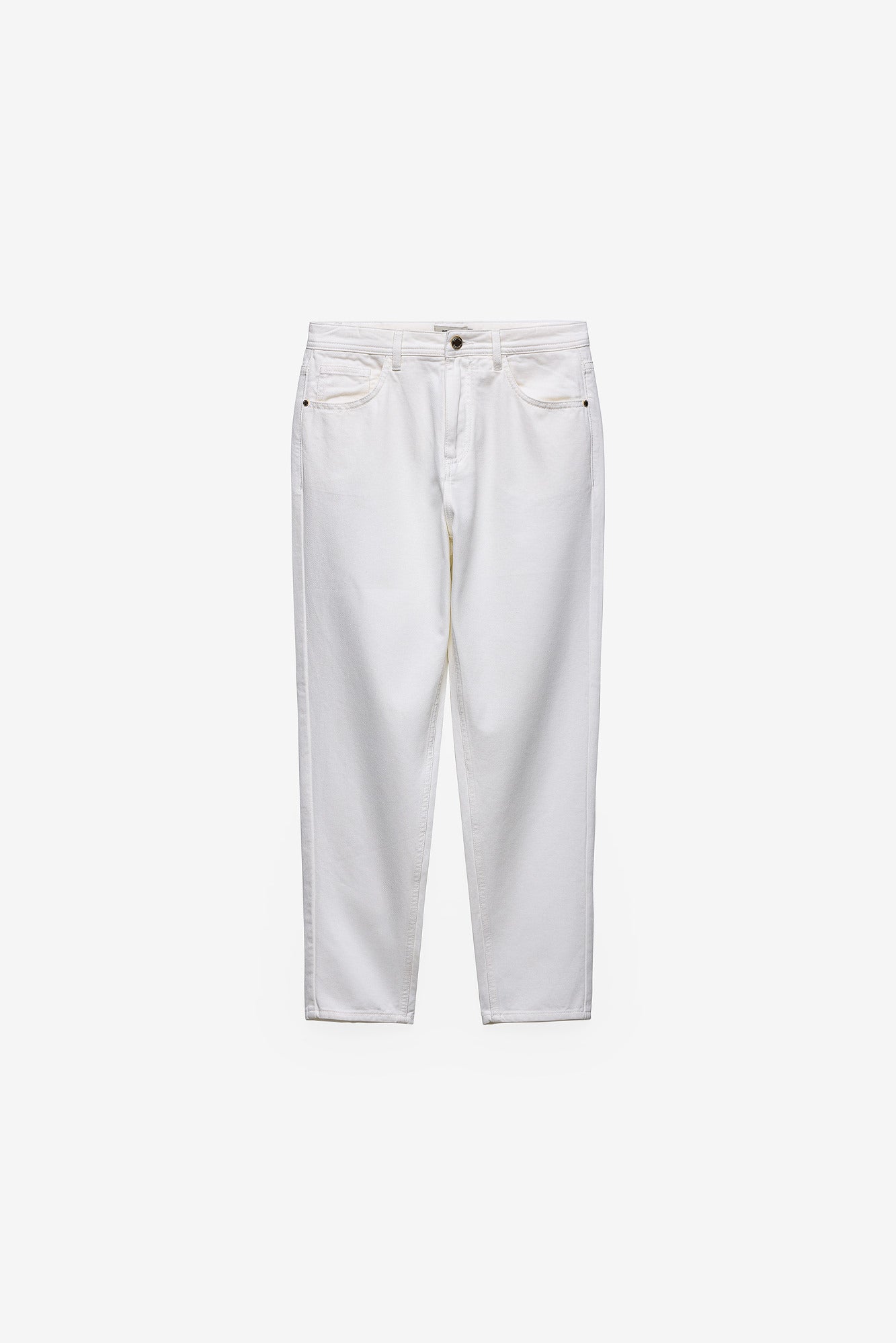 CALÇAS SARJA MOM FIT