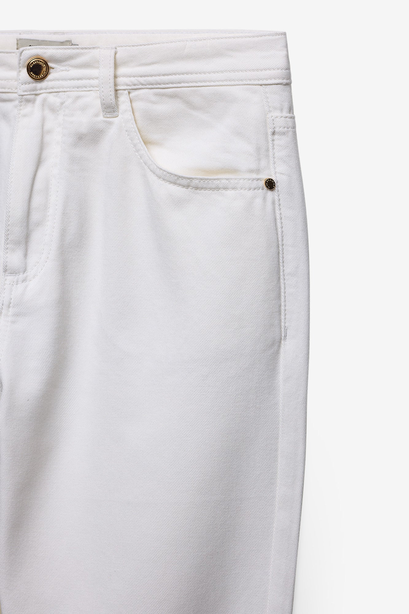CALÇAS SARJA MOM FIT
