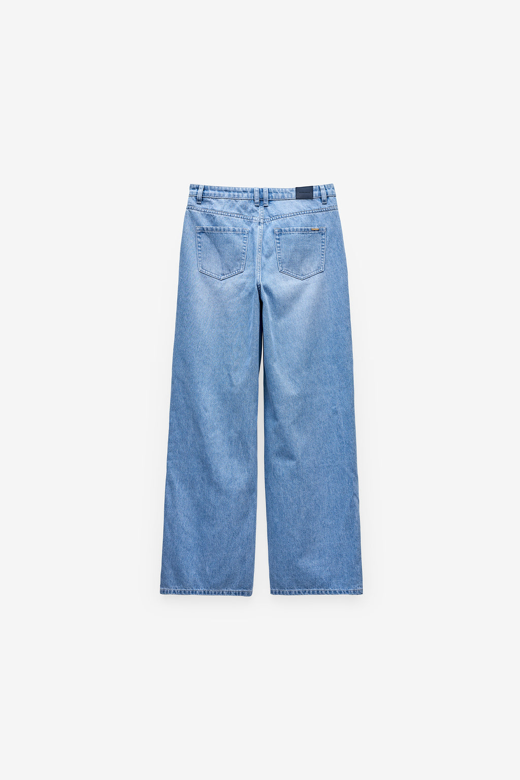 JEANS WIDE LEG COM CINTURA SUBIDA