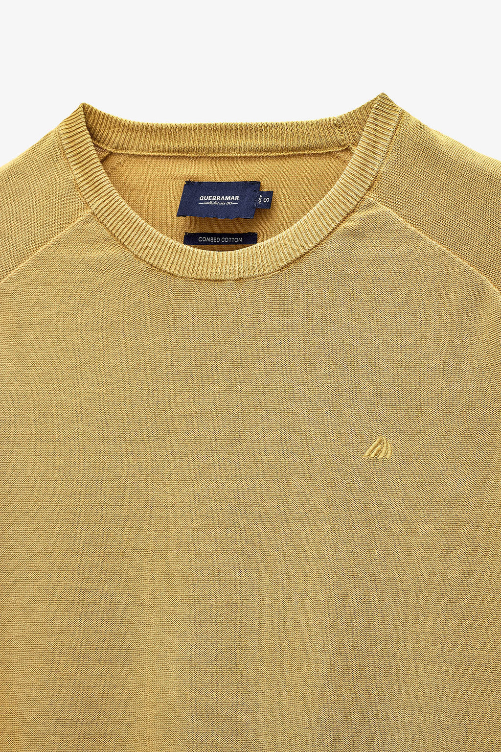 CAMISETA CUELLO REDONDO CON EFECTO LAVADO