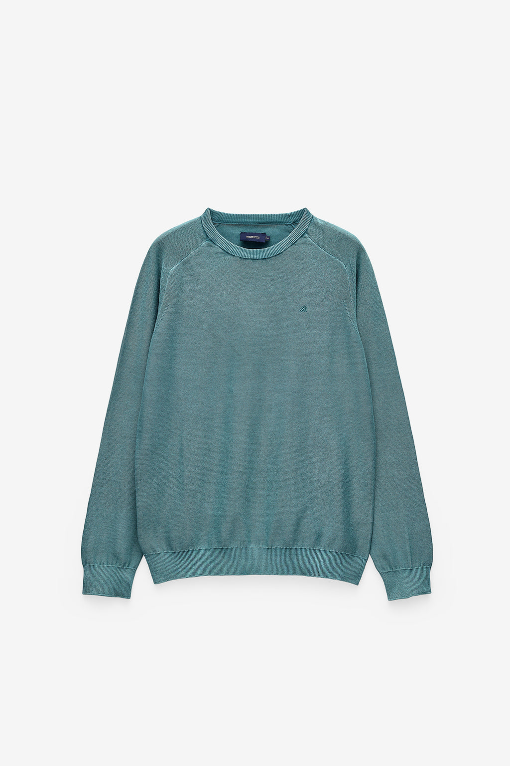 SUDADERA CUELLO REDONDO CON EFECTO LAVADO