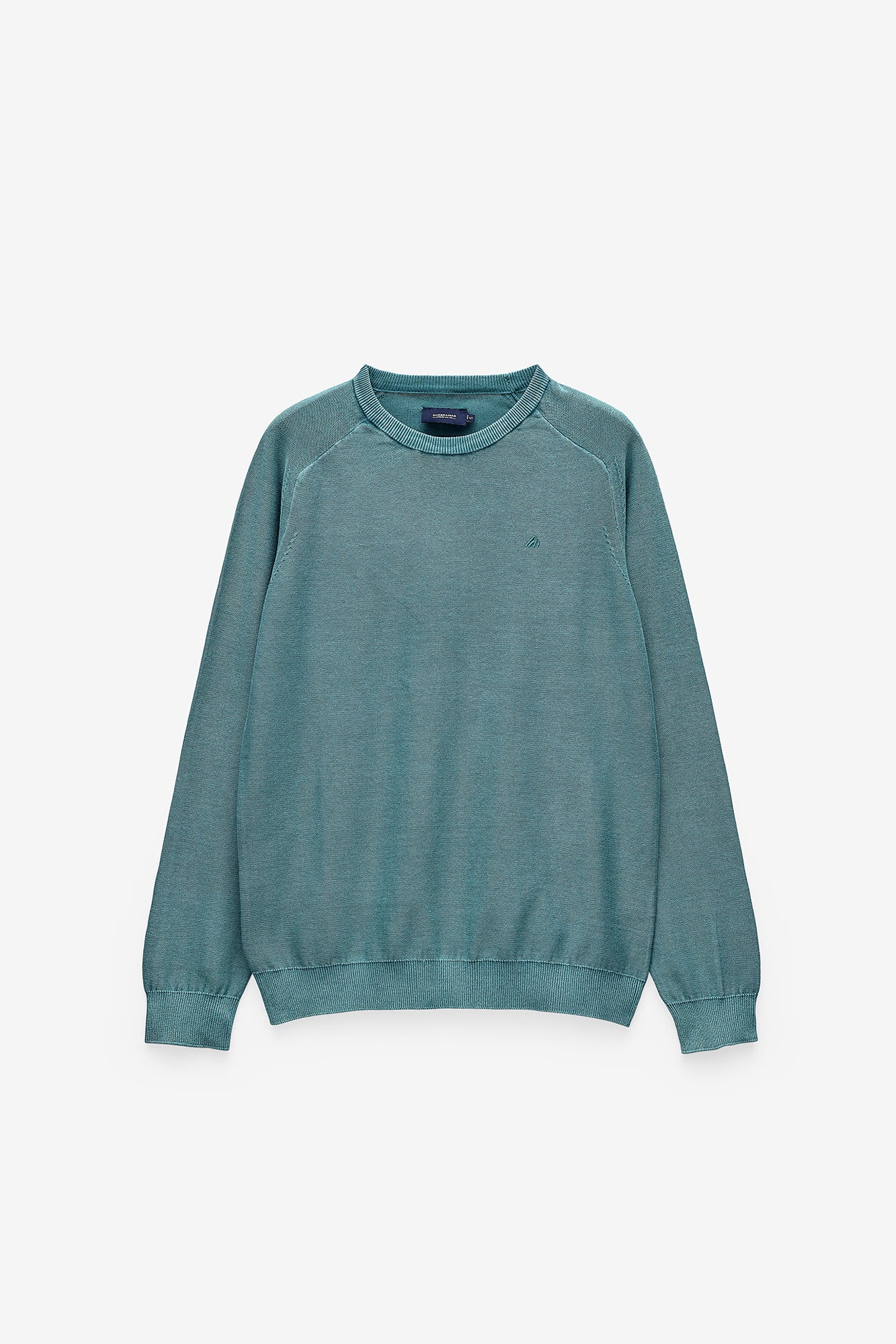 CAMISOLA DECOTE REDONDO COM EFEITO LAVADO